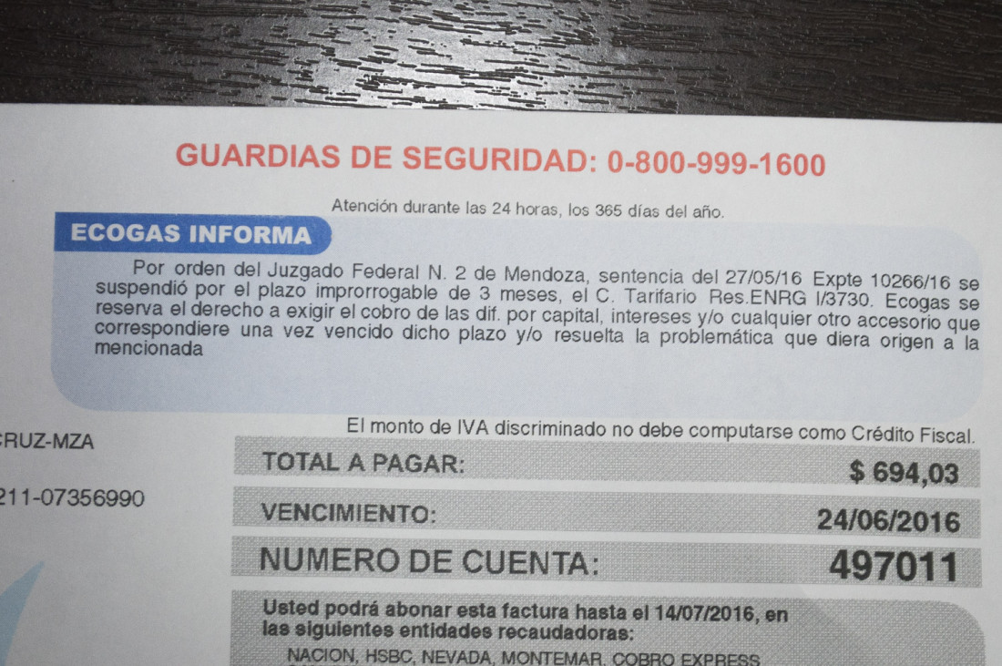 Gas: devolverán el dinero con los intereses