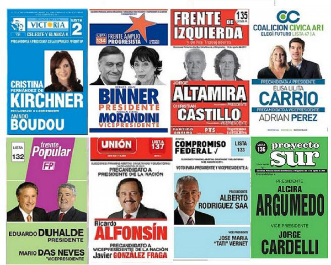 Los precandidatos presidenciales cierran sus campañas