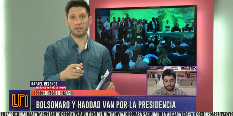 Bolsonaro y Haddad compiten por la presidencia de Brasil