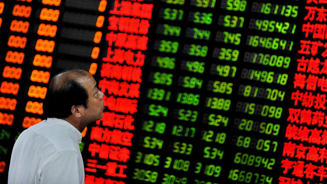 La Bolsa de Shangai cae 8,49 % y arrastra a sus pares de Europa