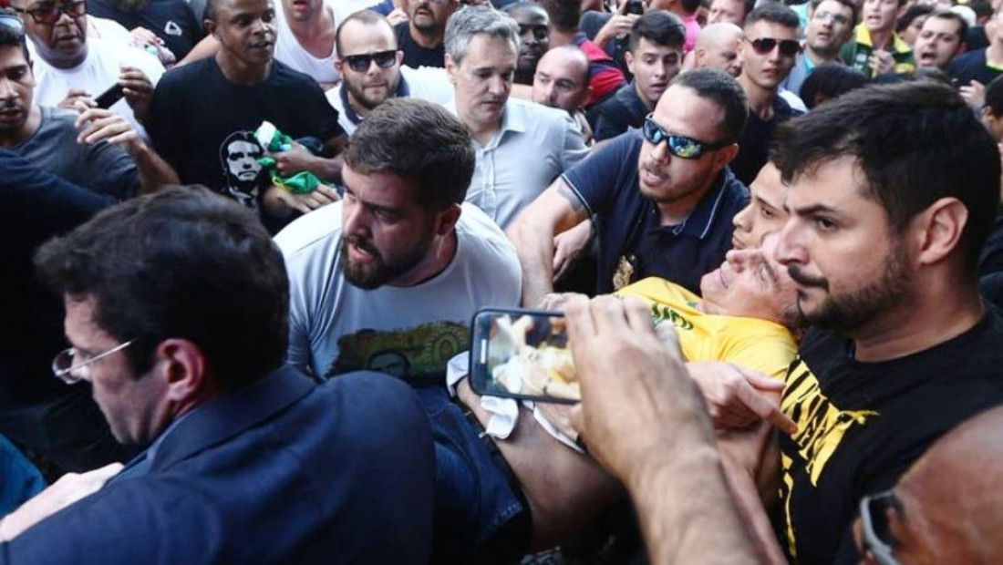 Apuñalaron en Brasil al candidato presidencial de la ultra derecha 