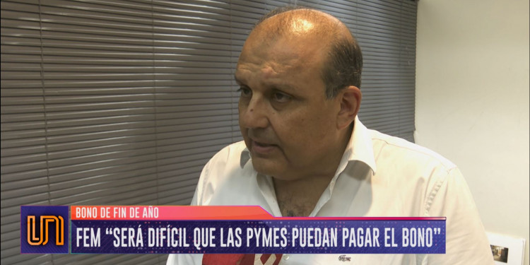 Para la FEM, el bono de fin de año será "un inconveniente" para las pymes