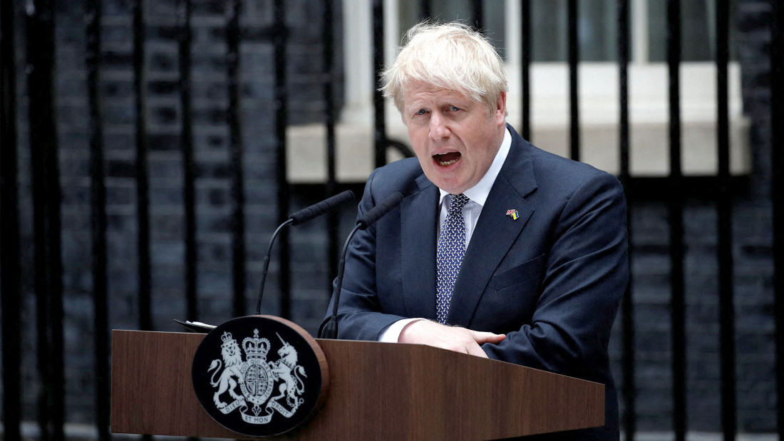 Boris Johnson renuncia como primer ministro del Reino Unido