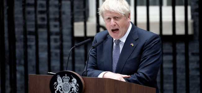 Boris Johnson renuncia como primer ministro del Reino Unido