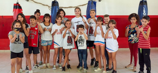 Una aproximación al boxeo infantil, una práctica deportiva sin contacto