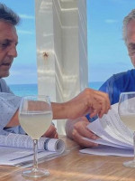 Alberto Fernández y Sergio Massa analizaron el acuerdo de integración económica con Brasil