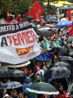 Marchas masivas contra Temer en las principales ciudades de Brasil