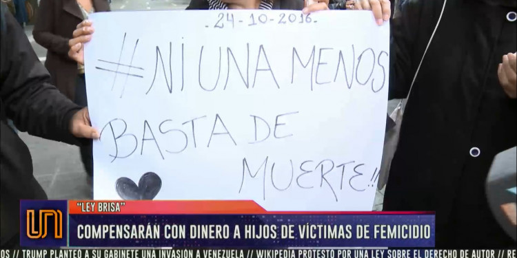 Cómo será la compensación con dinero a hijos de víctimas de femicidios