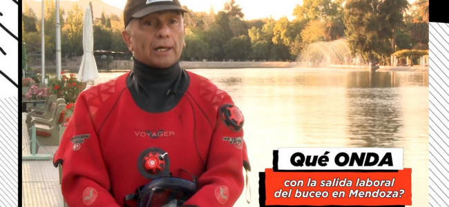 ¿Qué onda el buceo en Mendoza?