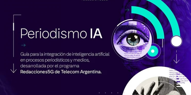 "Periodismo IA", una guía para integrar la inteligencia artificial al trabajo periodístico y a los medios