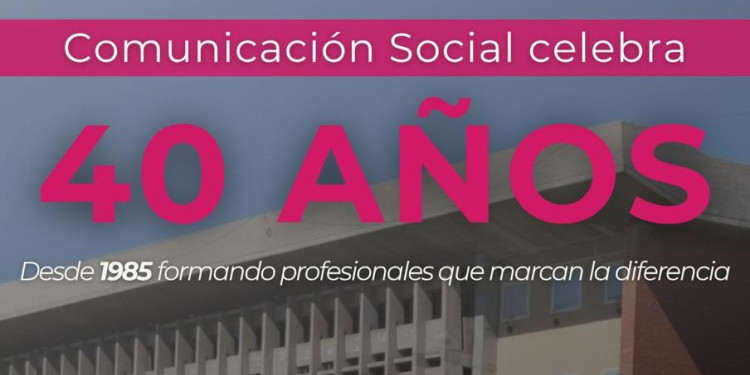 Hace 40 años que la UNCUYO forma a profesionales de la Comunicación con impronta democrática y solidaria