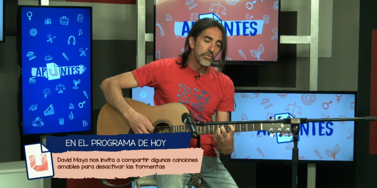 David Amaya compartió canciones amables para desactivar tormentas