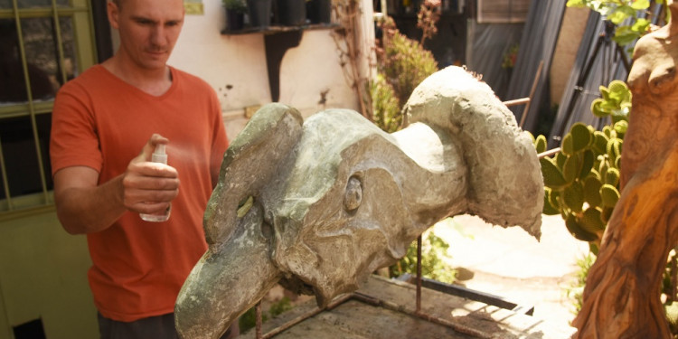 ¿Cuánto falta para que el monumento del Cóndor recupere su cabeza?