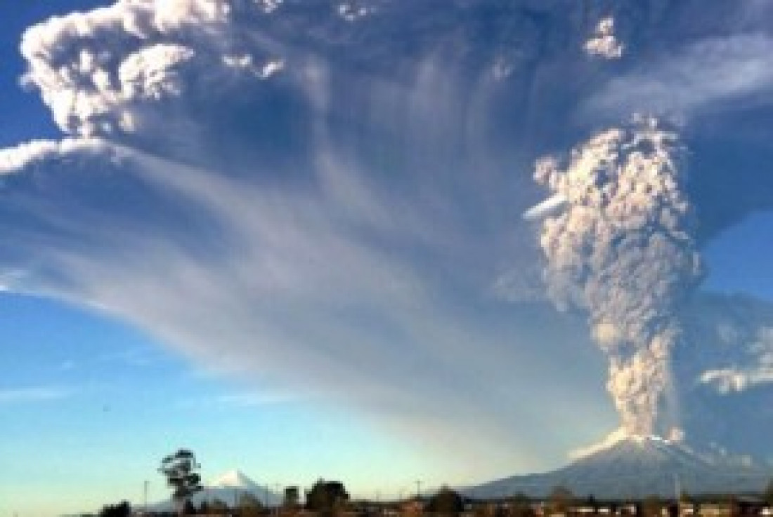 Bariloche y Villa La Angostura afectadas por las cenizas del volcán Calbuco