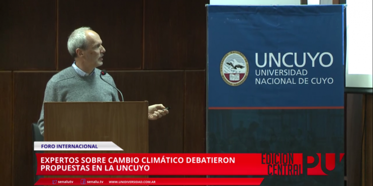 Foro del Cambio Climático en la UNCuyo