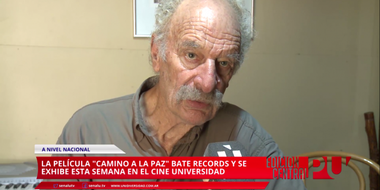 "El Flaco" presenta "Camino a la paz" en el Cine Universidad