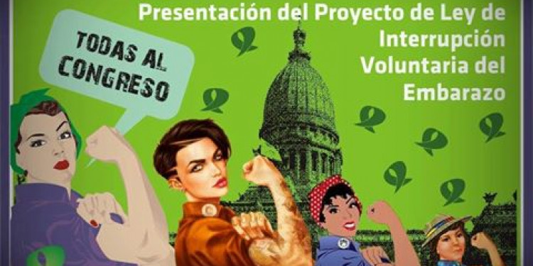 Presentan mañana el Sexto Proyecto de Ley de Interrupción Voluntaria de Embarazo en Diputados