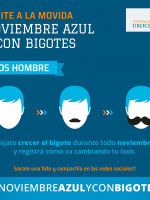 "Noviembre Azul y con bigotes": mes de la prevención del cáncer de próstata