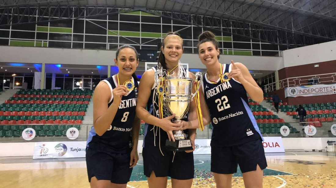 Las chicas de básquet nacional, las mejores de Sudamérica