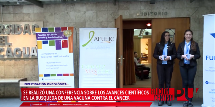 Coferencia sobre vacuna contra el cáncer