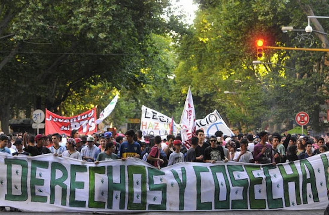 Mendoza se suma a la Marcha Nacional de la Marihuana y reclama "regulación urgente" 