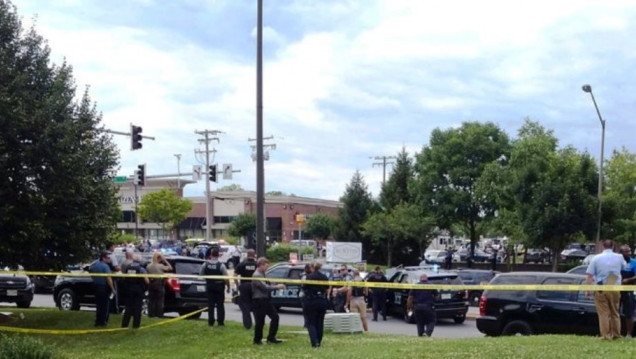 imagen Un tiroteo en un diario de Estados Unidos dejó varios muertos y heridos