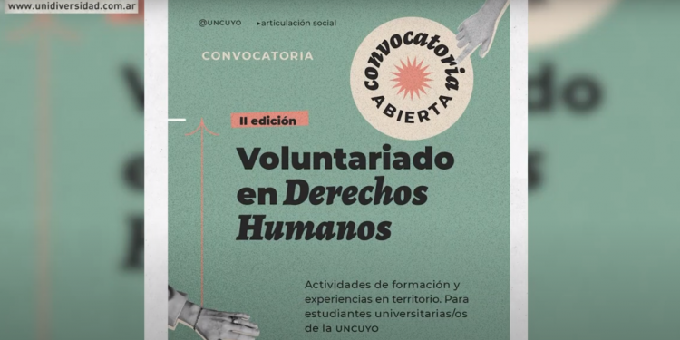 EDU- Se realizó el Programa de formación del Voluntariado en Derechos Humanos | 12 04 2023