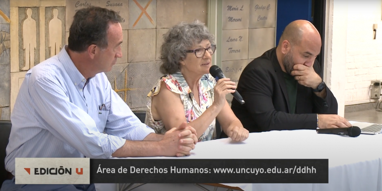 EDU -Se realizó la Jornada "Universidad, Democracia y Derechos Humanos" en la UNCUYO | 07 12 2022