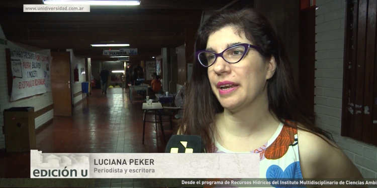 Edición U: Luciana Peker brindó un taller de escritura