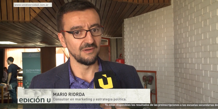 Edición U: Mario Riorda visitó la Facultad de Cs Políticas y Sociales