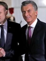 Macri se reunió con Macron y le pidió acelerar el acuerdo UE-Mercosur