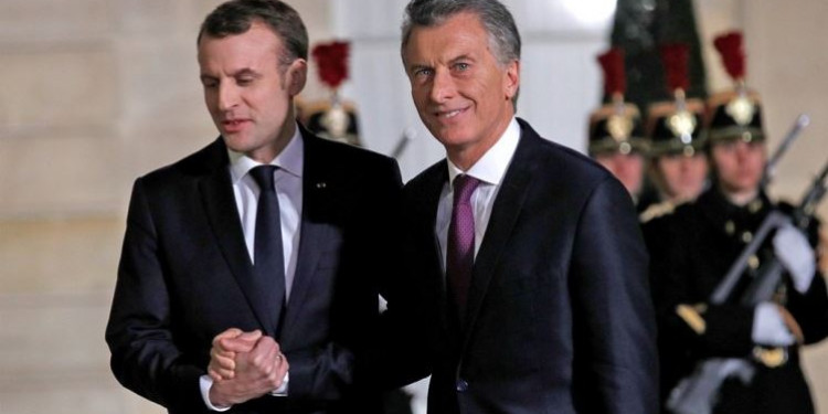 Macri se reunió con Macron y le pidió acelerar el acuerdo UE-Mercosur