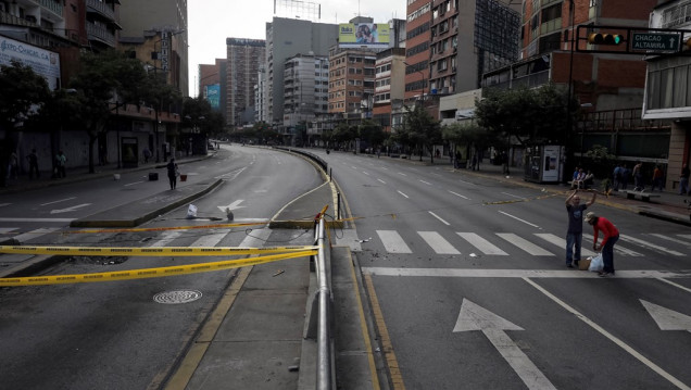 imagen Maduro sostuvo que el paro convocado por la oposición "ha sido derrotado"