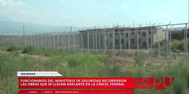 Avances en las obras en la cárcel federal