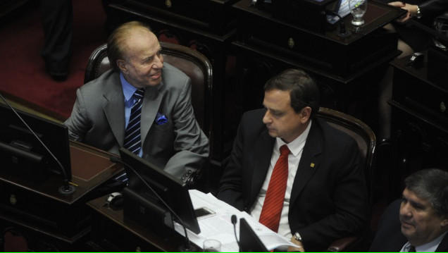 imagen Menem votará en contra de la legalización del aborto