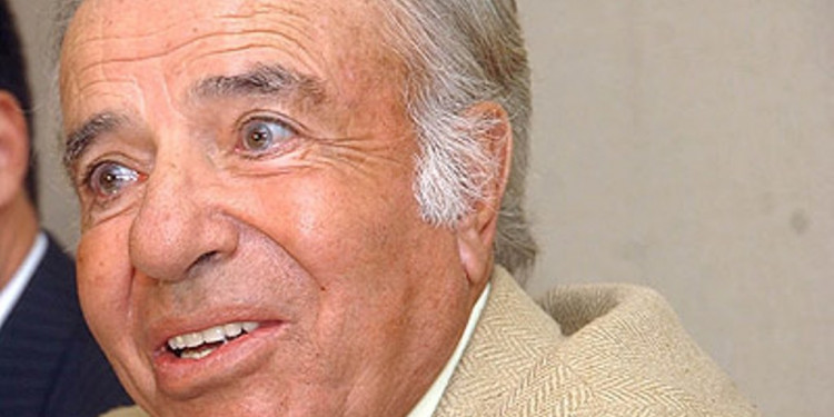 Piden cinco años y medio de prisión para el expresidente Carlos Menem