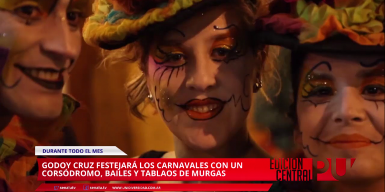 Llega el carnaval a Godoy Cruz 