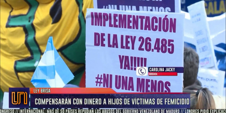 Ley Brisa: el 66% de los femicidios deja a un menor sin madre 