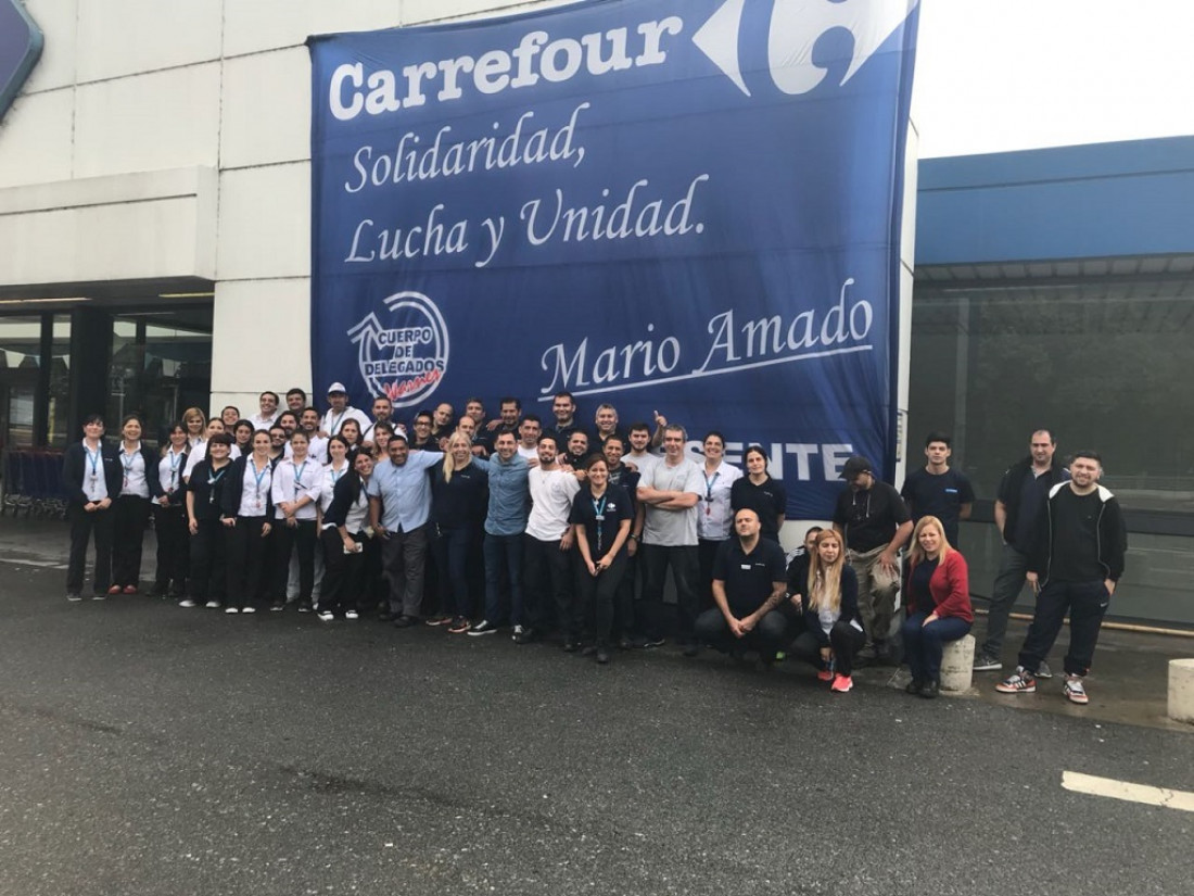 Empleados de Carrefour repudian acuerdo entre empresa y sindicato