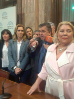 Elisa Carrió no pudo asumir al frente de una Bicameral y acusó a la oposición de vetarla