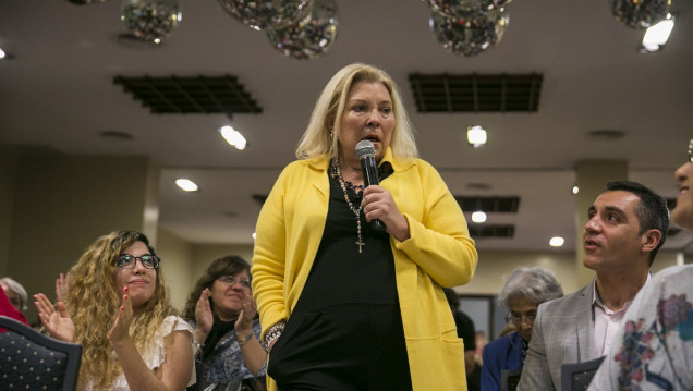 imagen Lilita Carrió anunció que será candidata para la presidencia: "El objetivo es lograr la unidad"
