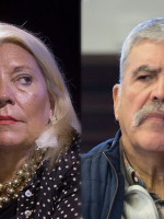 Mirá lo que se dijeron De Vido y Carrió al momento del arresto