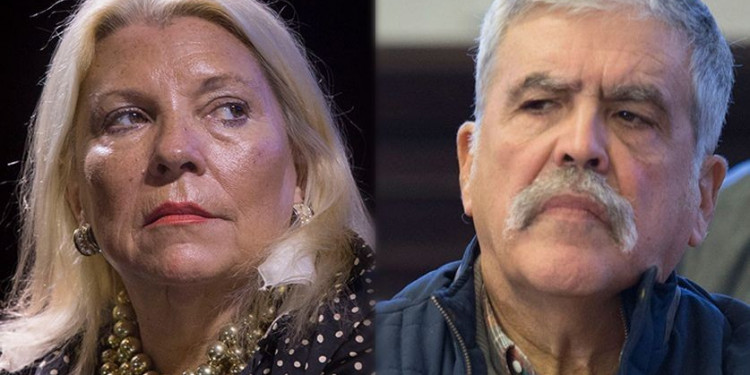 Mirá lo que se dijeron De Vido y Carrió al momento del arresto