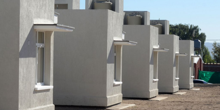 Quieren que las casas del Mendoza Construye estén listas para fines de 2019
