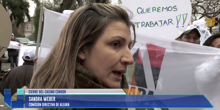 Casino Condor: Manifestación ante la ausencia del gobierno en la mesa de negociación
