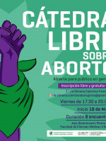 Comienza este viernes la cátedra libre sobre aborto