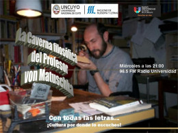 imagen Caverna filosófica del Prof. von Matuschka