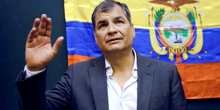 Ecuador: ordenaron la prisión preventiva para Rafael Correa