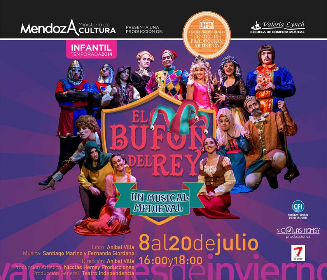 Vacaciones de invierno II: "El bufón del rey", un musical medieval