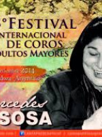 El "CANTOGRANDE" en homenaje a Mercedes Sosa